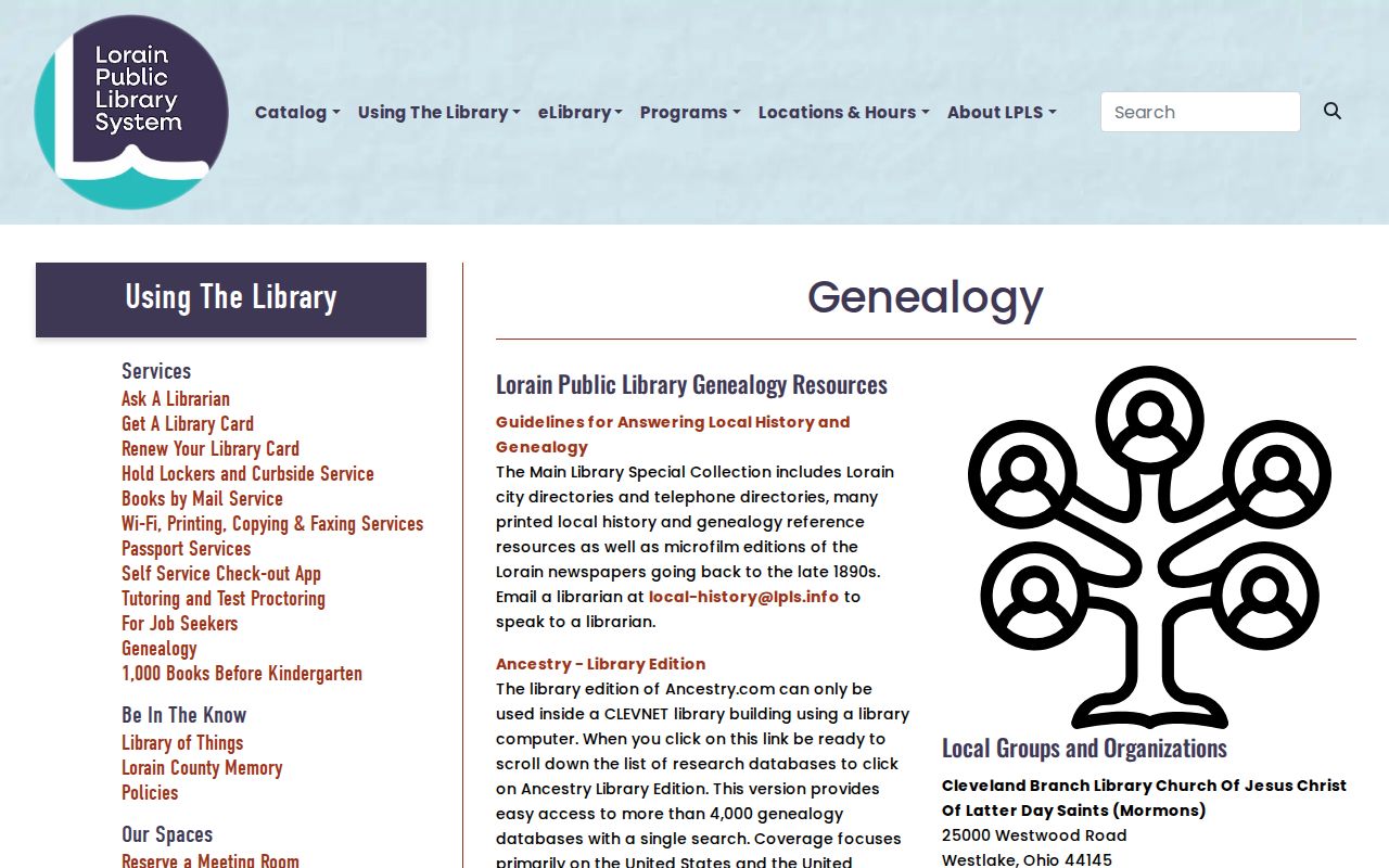 Elyria city directory regional genealogy guide