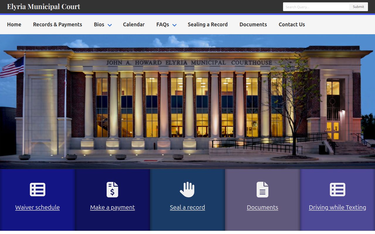 Elyria resident lookup Elyria Municipal Court source